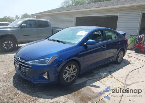 2020 Hyundai Elantra Sel z USA, uszkodzony, nr VIN 5NPD84LF5LH545765